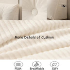 بالشتک گوه‌ای تِسیکا طوسی تیره برای تکیه‌گاه تخت، بالشتک بزرگ تکیه‌گاه، بالشتک گوه‌ای بزرگ، تکیه‌گاه نرم و حمایتی تخت، بالشتک‌های مطالعه برای نشستن در تخت با روکش قابل جدا شدن