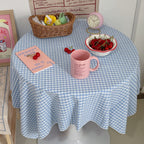 Checkered Dining Table Cloth Countryside Ins Picnic Coffee Table