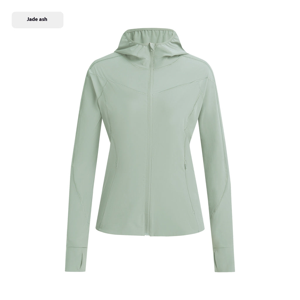Hooded Stand Collar Sun Protection Quick-drying Coat