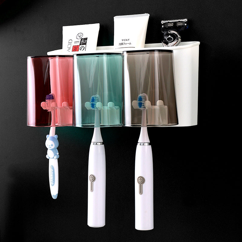 Perforation-free Toothbrush Shelf Shelf