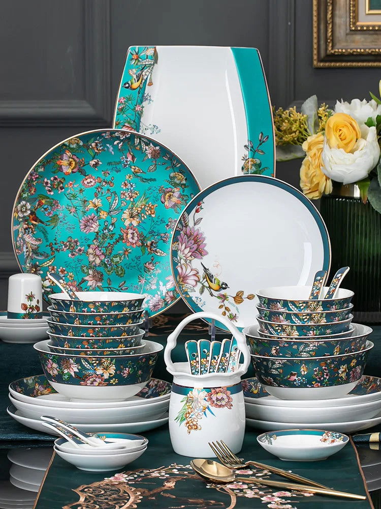 Vintage Bone China Porcelain Plates - Premium Grade – Grand Goldman