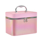 Cosmetic Bag Large Capacity High-grade Portable Is-style Storage Box With Mirror