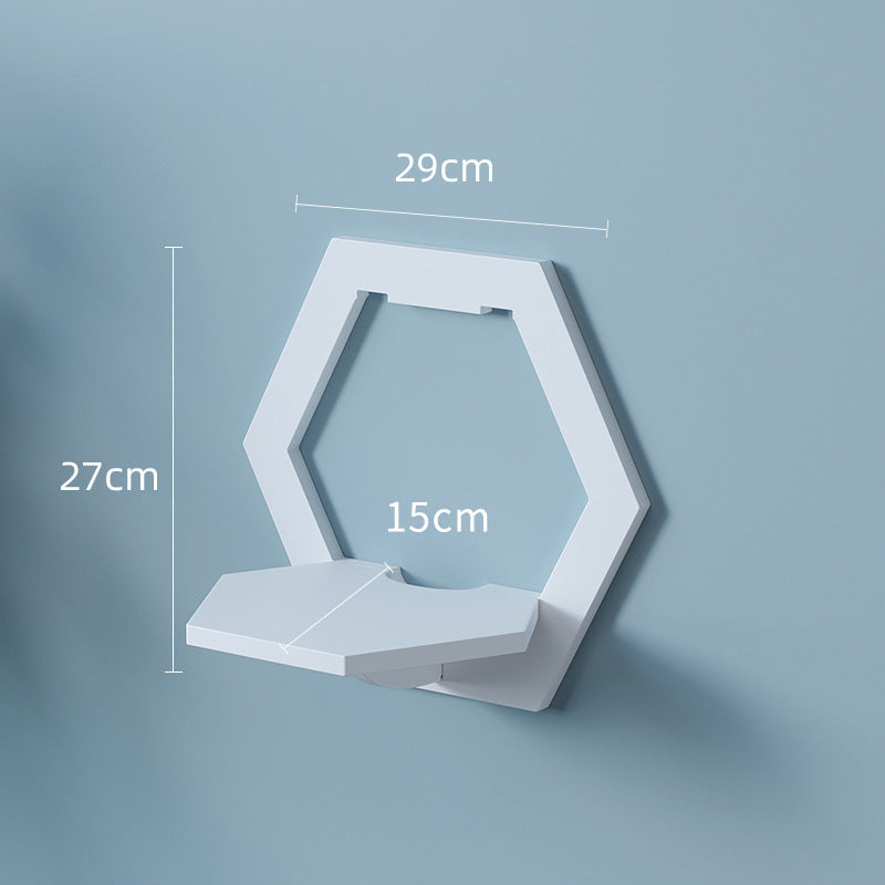 Punch-free shelf
