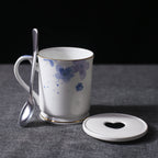 High-end Bone China Ceramic Lovers Drinking Cups And Teacups As Gifts