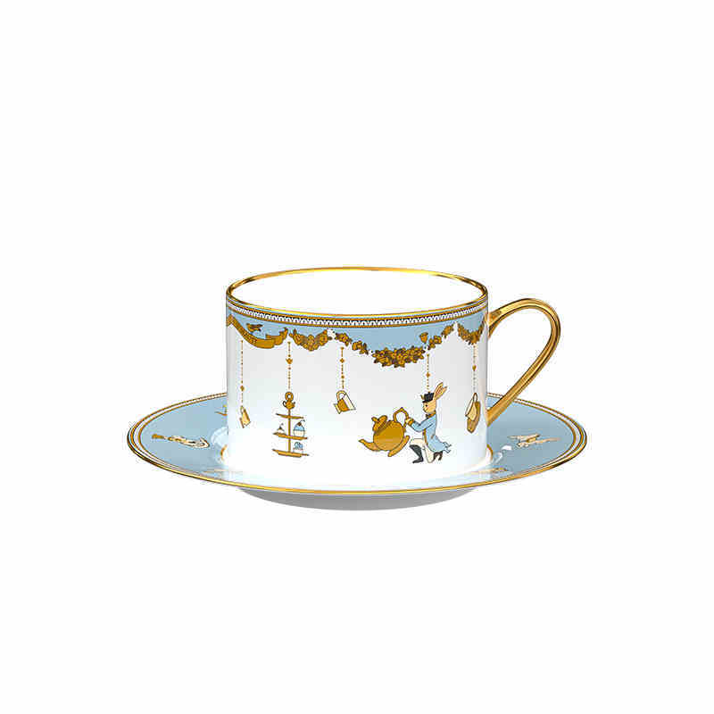 Bone China Teapot Tea Set Cup And Saucer Exquisite