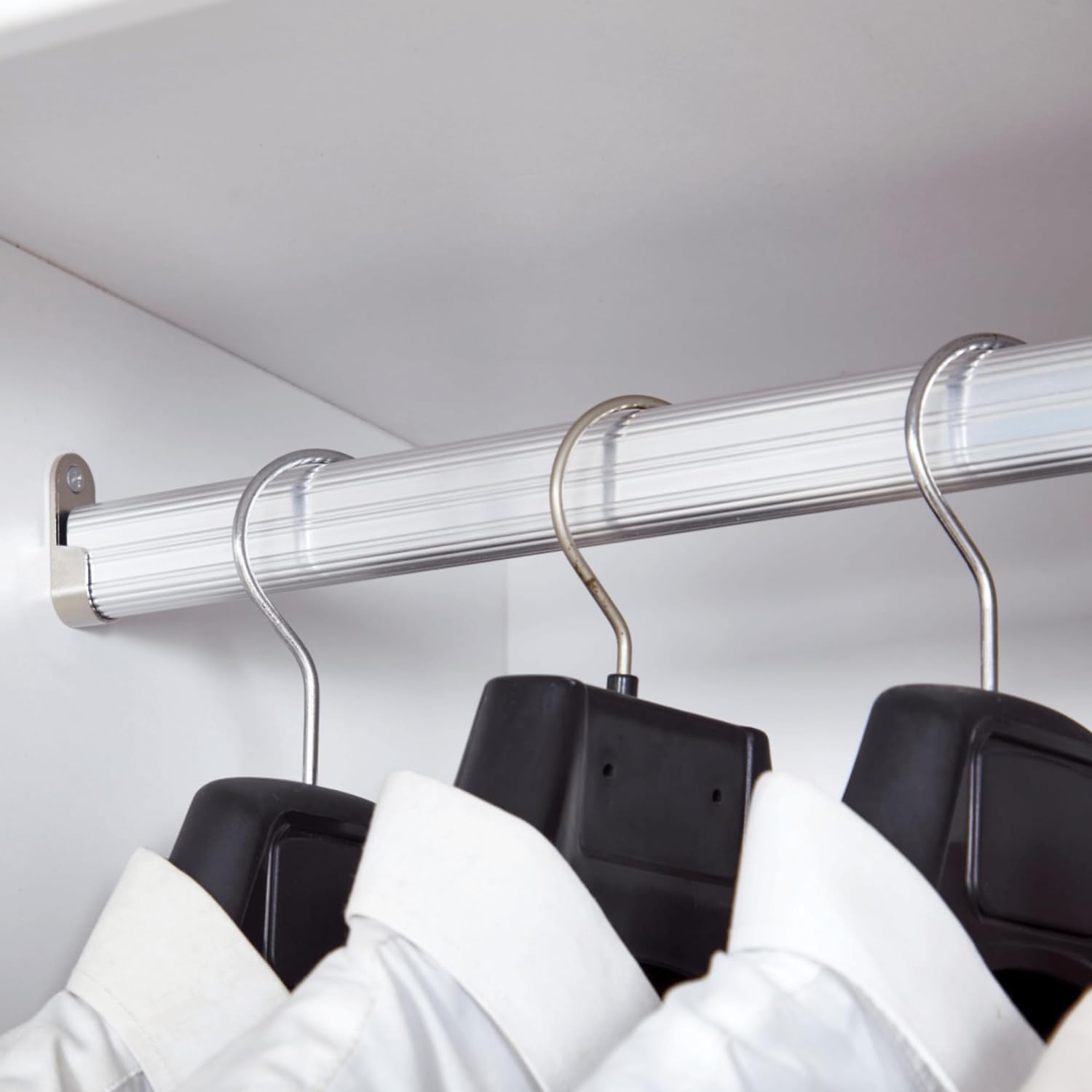 74" H 4 Doors 2Drawers White Bedroom Wardrobe Armoire Closet, Freestanding Bathroom Armoire Cabinet with Hanging Rod Shleves, Large Wooden Bedroom Clothes Storage Organizer - Grand Goldman