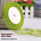 Colored Bands Gift Packaging Bow Ribbon