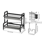 Kitchen Storage Bowl Dish Plate Storage Rack