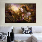 Cross stitch diamond painting