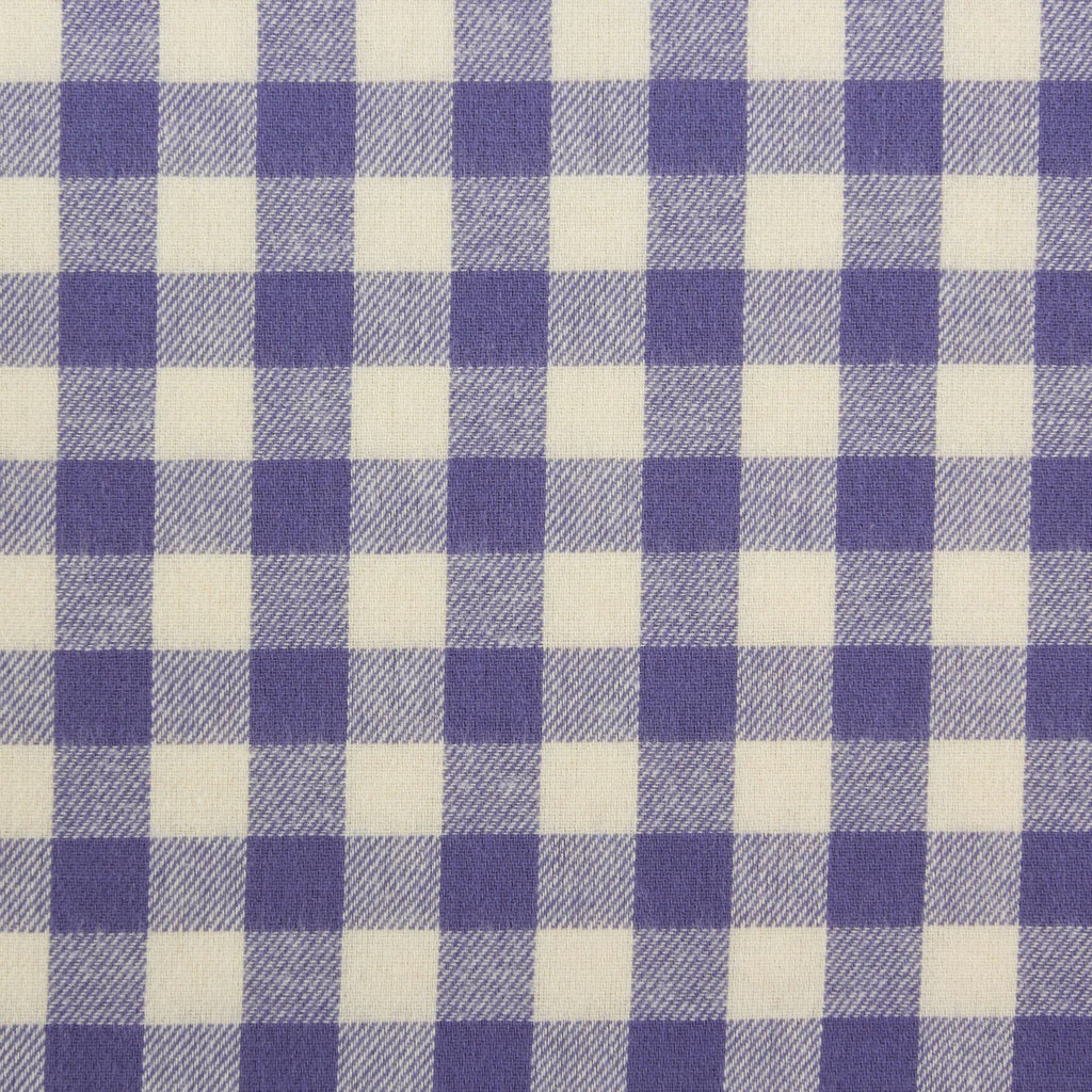 Pure Cotton Yarn-dyed 32 Brushed Plaid Fabrics