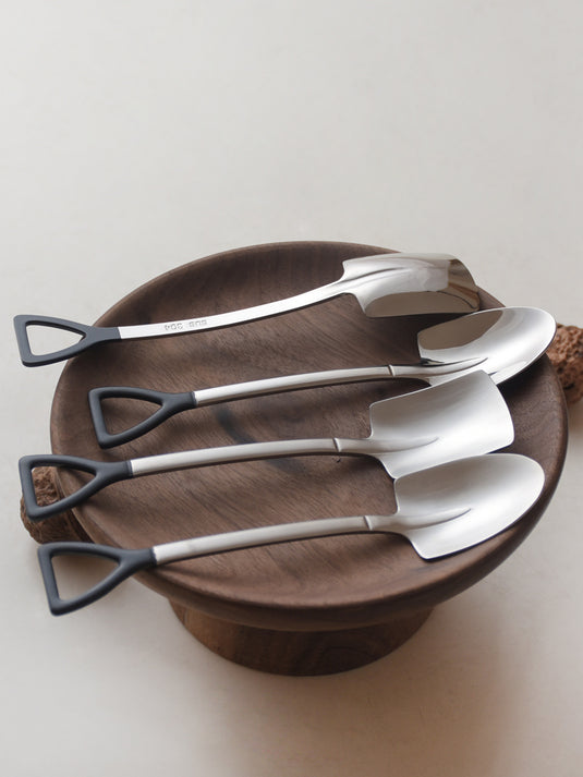 Japanese Style Creative Iron Spoon 304 Stainless Steel Spoon