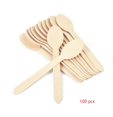 Disposable tableware cake knife and fork