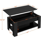 Living Room Lifting Coffee Table Plate Type Tea Table