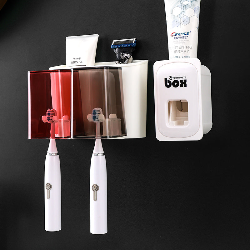 Perforation-free Toothbrush Shelf Shelf
