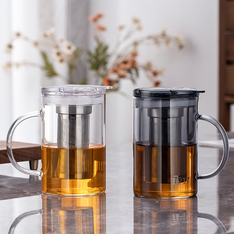 Glass Of Tea Separated Strainer Tea Brewing Cup Teapot