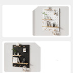 Layered Board Porch Storage Shelf