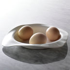 Creative Ultra-thin Bone China Irregular Soup Plate Restaurant ROOS