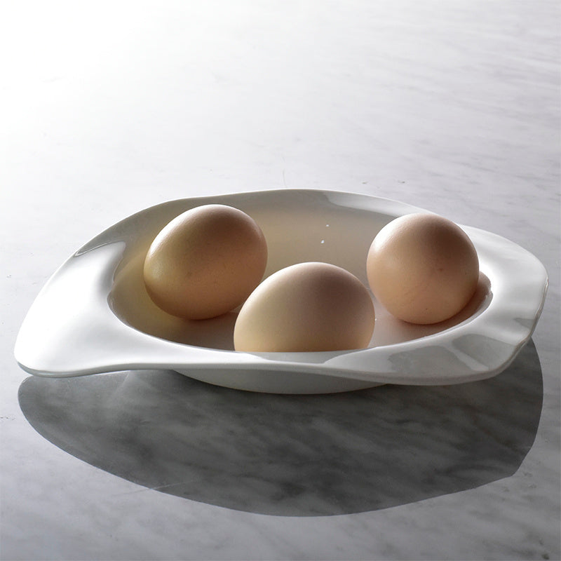 Creative Ultra-thin Bone China Irregular Soup Plate Restaurant ROOS