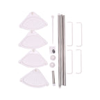Bathroom Storage Rack Punch Free Telescoping