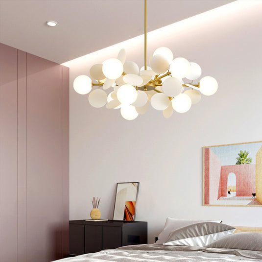 Nordic Chandelier Modern Minimalist Living Room Bedroom Lighting