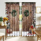 Digital Printed Christmas Curtains