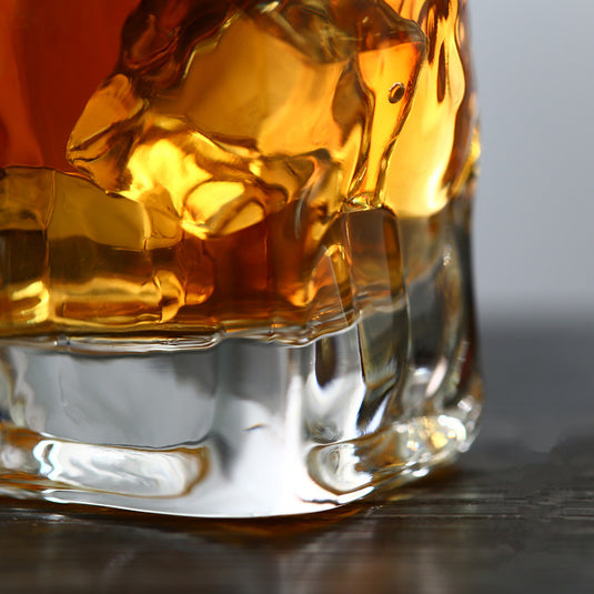 Verre à whisky en verre résistant à la chaleur simple domestique