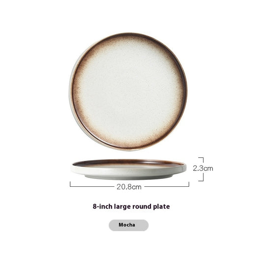 Steak Plate Ceramic Household Dinner Plate