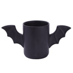 Bat Wing Handle Bone China Mug