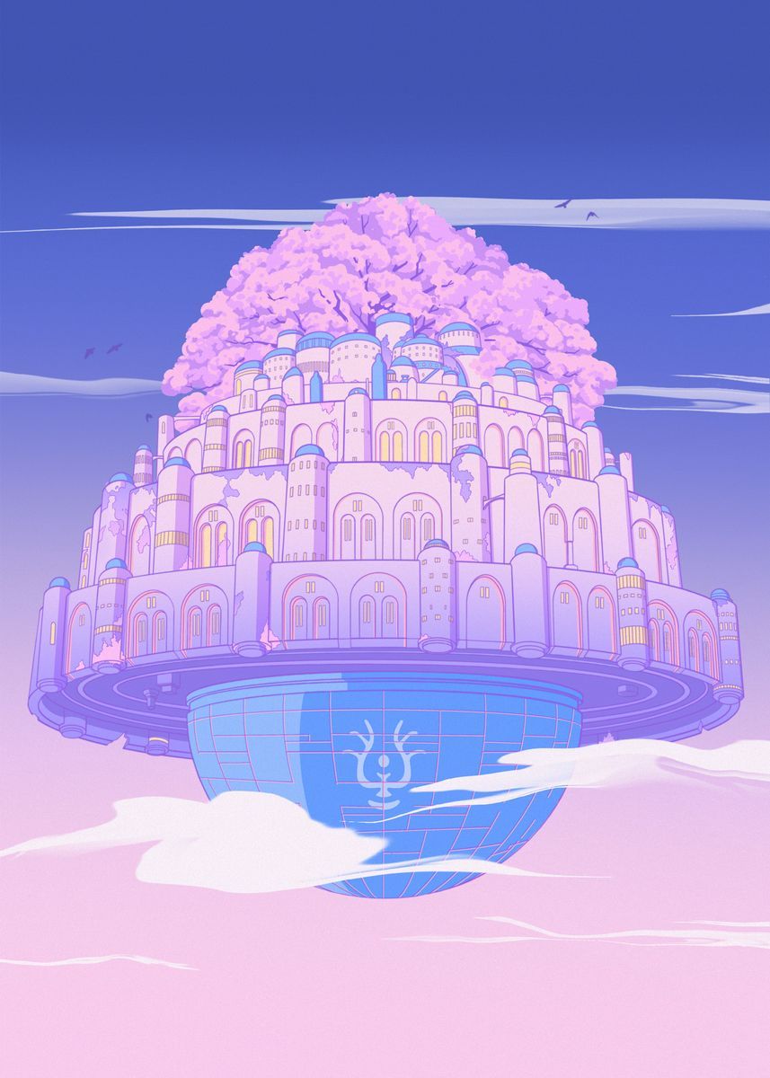 80s Vaporwave Style Poster City Night Street Cat - Grand Goldman