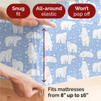 Komplet pościeli King Christmas Tree - Świąteczny wzór Xmas na lnie - Głębokie kieszenie - Dopasowany krój - 4 części - Bez zagnieceń - Wygodna i chłodząca świąteczna pościel zimowa - Łatwa w pielęgnacji - Przyjazna dzieciom