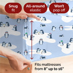 Komplet pościeli King Christmas Tree - Świąteczny wzór Xmas na lnie - Głębokie kieszenie - Dopasowany krój - 4 części - Bez zagnieceń - Wygodna i chłodząca świąteczna pościel zimowa - Łatwa w pielęgnacji - Przyjazna dzieciom