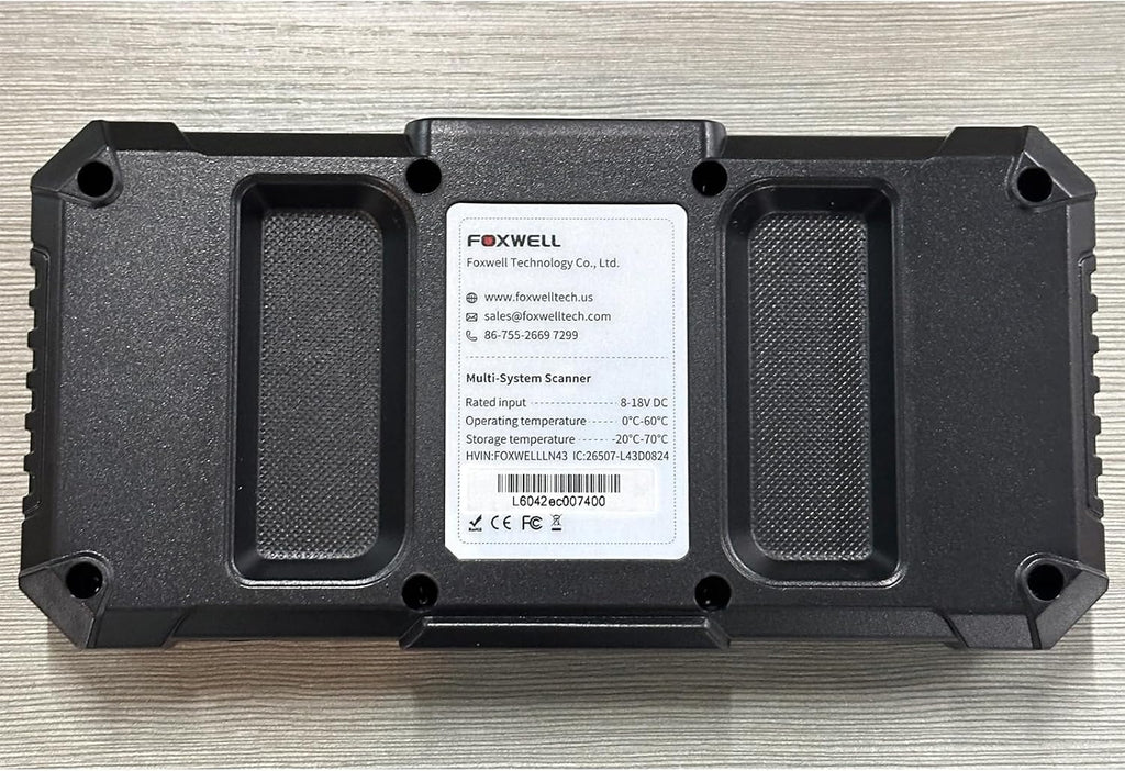 FOXWELL Car Scanner NT604 Elite OBD2 Scanner ABS SRS Transmission, Check Engine Code Reader for Cars and Trucks, Diagnostic Scan Tool with SRS Airbag, Automotive Diagnostic Tool with Live Data