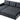 81.5" Sleeper Sectional Sofa,Upholstered Sectional Storage Chaise and Pull,Reversible L-Shape Couch,w/ 3 Back Cushions,for Living Room,Office,Apartment,Dark Grey - Grand Goldman