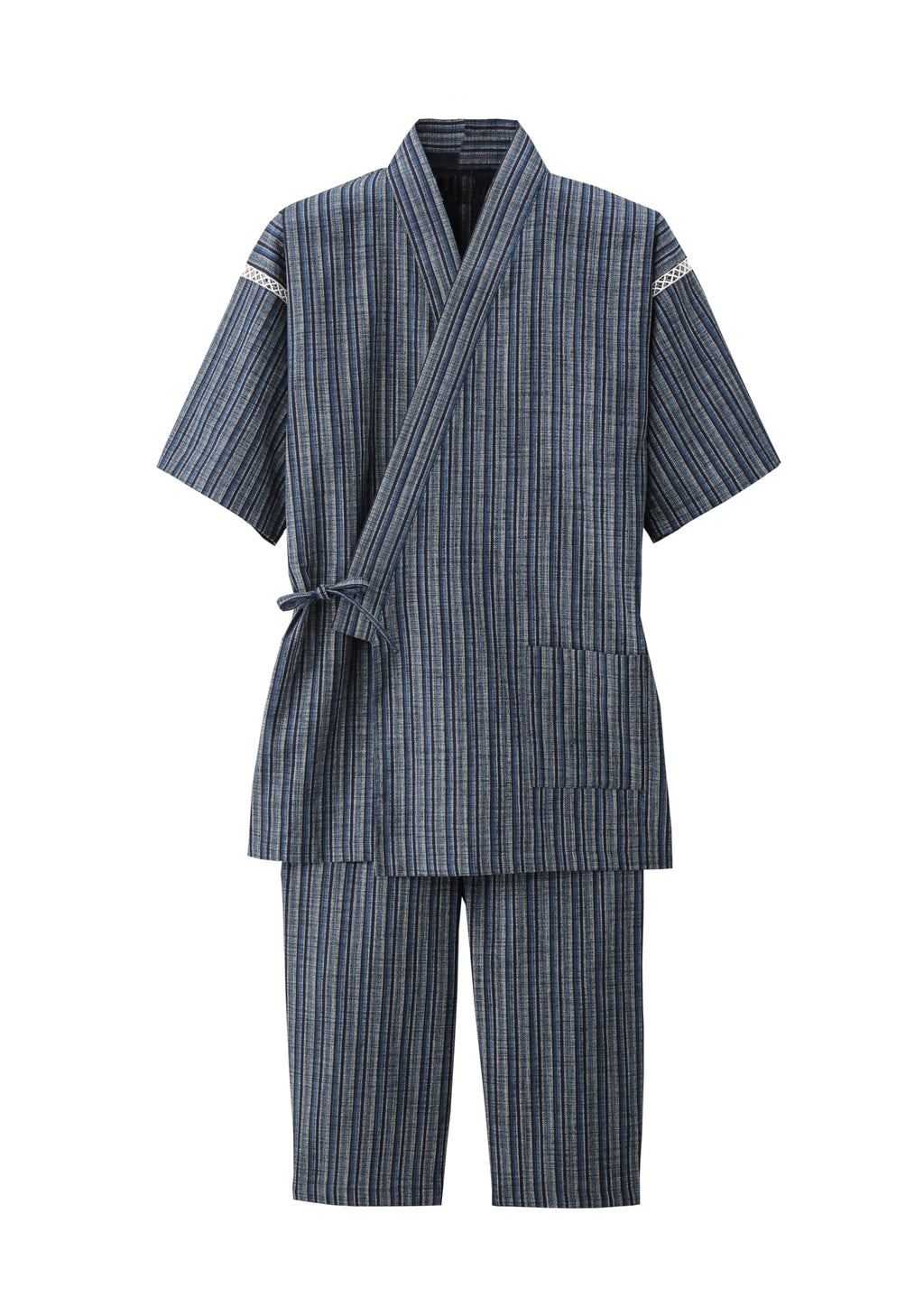Japan Cool Jinbei Yukata Men's Half-Sleeved Japan Cotton top and Bottom