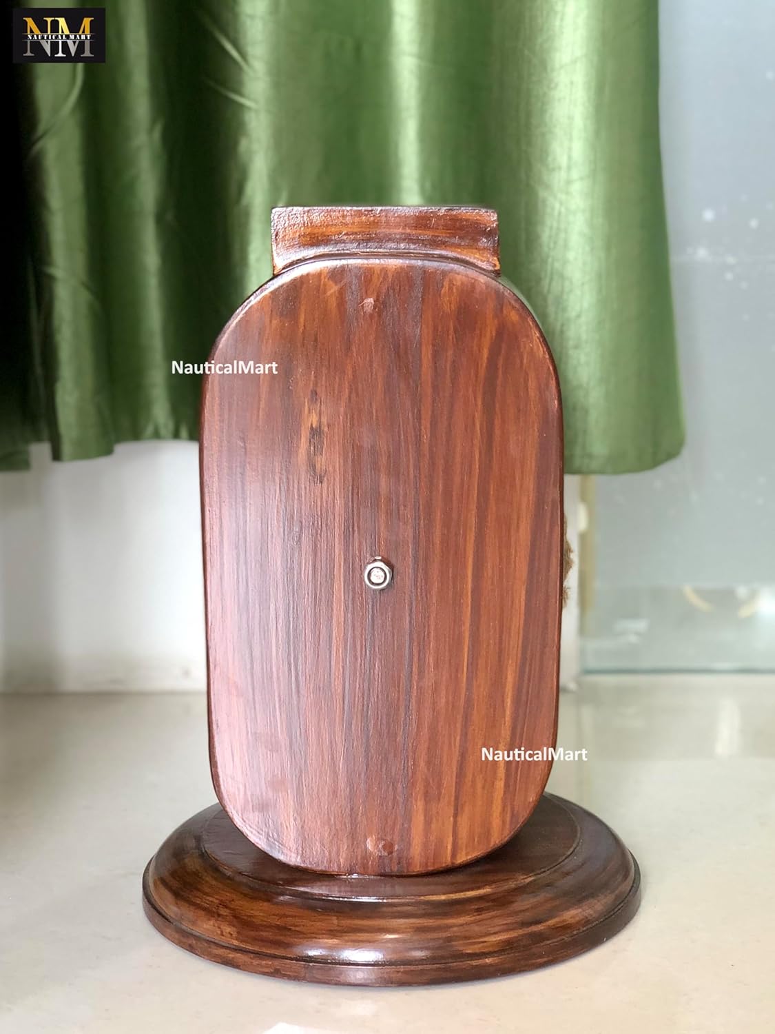 NauticalMart Ship Wheel Table Base Coffe Table Decorative Nautical Pirate Decor