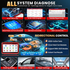 Launch X431 PRO3S+ V5.0,2025 Upgrade All-in-One Bidirectional Scan Tool,HD Trucks Scan,Topology Map,ECU Coding,55+ Service,Full System,CANFD&DOIP,DBSCar VII VCI 2-Year Update