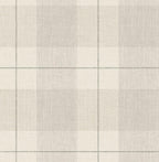 Tapeta samoprzylepna NextWall Lenox Hill w kratę (neutralna)