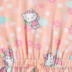 Hello Kitty Sanrio Girls 2 Pack Rompers for Toddlers and Big Kids