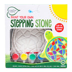 Creative Roots Paint Your Own #1 Dad Stepping Stone, Paintable Ceramic 7 in. Stone, Includes 6 Acrylic Paints & Paintbrush, Great Arts and Crafts for Kids Ages 8-12, Father's Day Gift