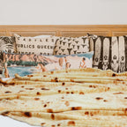 پتو پیچیده بوریتوی اکسروونت برای بزرگسالان و کودکان، پتو دو رو با وزن ۲۹۰ گرم با طرح غذای واقعی و خنده‌دار، پتو فانیل سوپر نرم با طرح تورتیلا نوآورانه، ۴۷ اینچ زرد