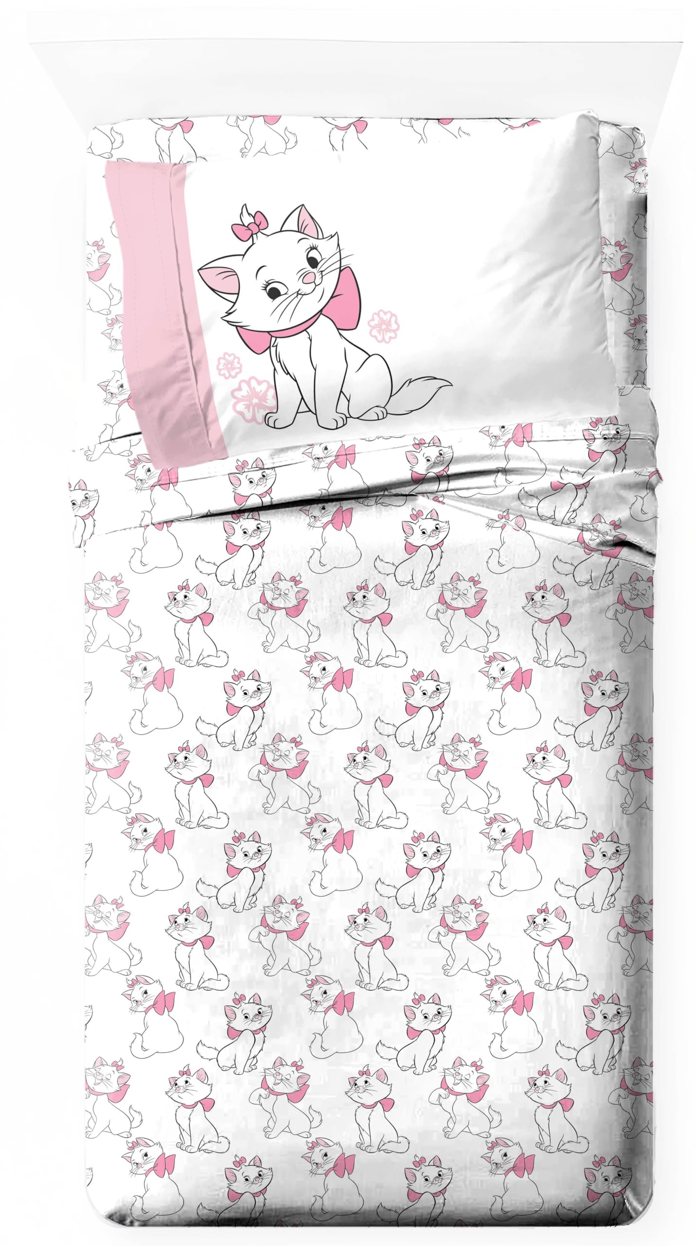 Jay Franco Kids Sheet Set with Fitted, Flat Sheets & Pillow Cover - Ultra-Soft Bedding with Pillowcase for Room Decor, Blue - Minecraft Creeper, 4 Piece Full