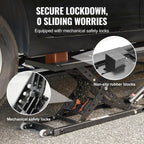 VEVOR Portable Car Lift - 7,000 LBS Capacity, 26.8" Max. Height, Heavy-Duty Carbon Steel Truck Lift with 120V Power Unit