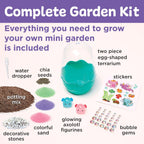 Creativity for Kids Mini Garden: Axolotl Terrarium - STEM Science Kit for Kids, Axolotl Arts and Crafts, Gifts Easter Basket Stuffers and DIY Girls Toys (Age 6+)