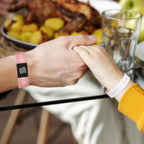 Daily Bible Verse Bracelet Scan Mothers Day Gift For Mom, Scripture Wristband Scan Phone For Prayer, God Is Greater Than The Highs And Lows Jesus Faith Christian Devotional God Band (Pink)