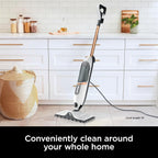 Shark SteamSpot Steam Mop with Steam Blaster Technology, 3 Steam Modes, 2 Washable Pads, XL Removable Water Tank, Lightweight, Steam Cleaner for sealed Hard Floors, Hardwood, Tile, Laminate, S2001