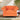 Home Sofa Living Room Furniture, 3 Seater 84" Velvet Upholstered Couch, Mid Century Modern Comfy Couch with Cushions, Classic Tufted Chesterfield Couches for Bedroom, Office, Apartment (Orange)