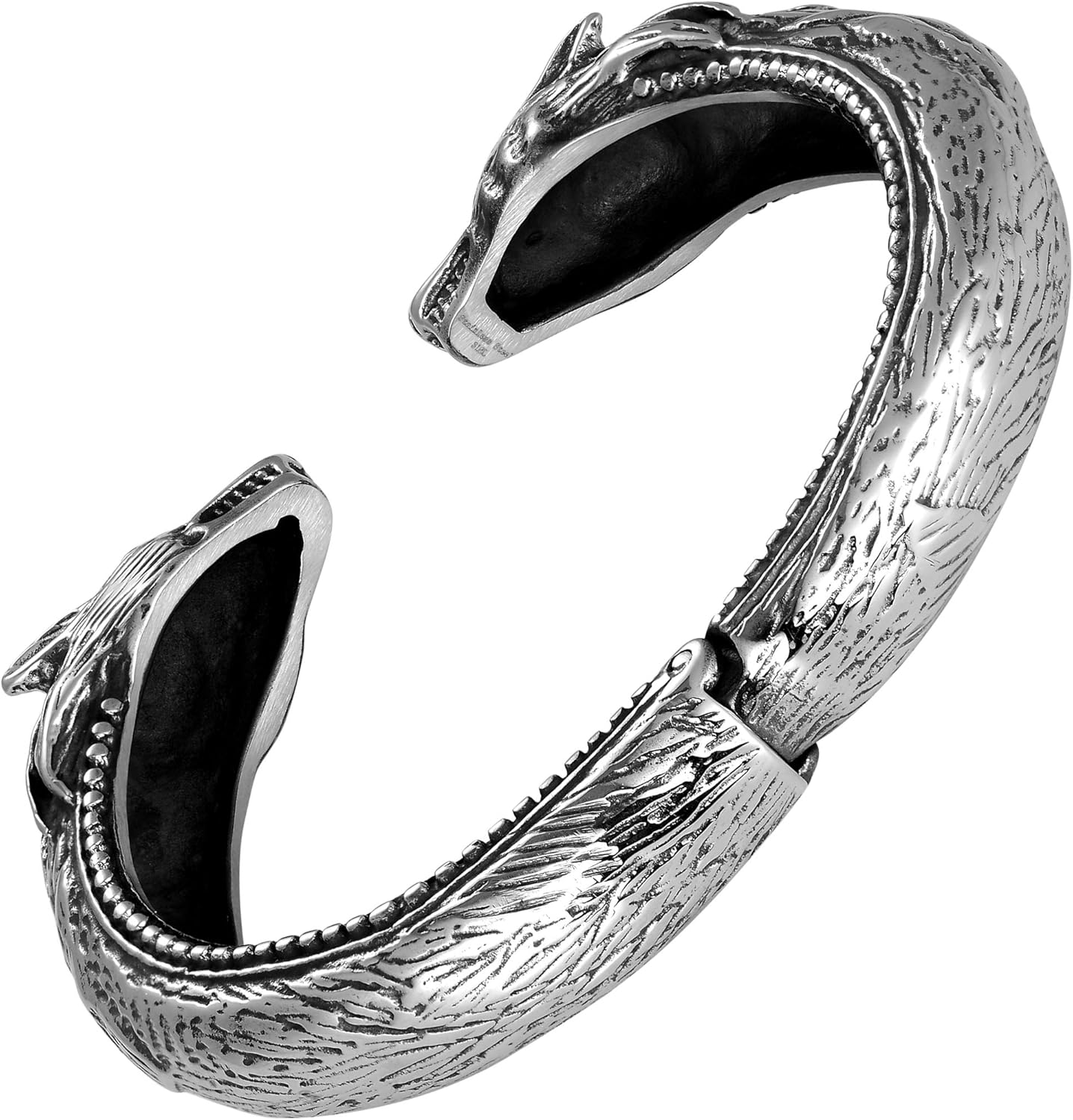 Men’s Bracelets – Various Designs in Black, Silver, and Polished Finishes with Genuine Leather & Rust Resistant Stainless Steel – Jewelry Gift or Accessory for Men