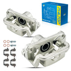 PHILTOP 18B5046 18B5047 Rear Disc Brake Caliper Assembly Fit for 2007-2017 Jeep Wrangler, 2008-2012 Jeep Liberty, 2007-2011 Dodge Nitro, 2018 Jeep Wrangler JK