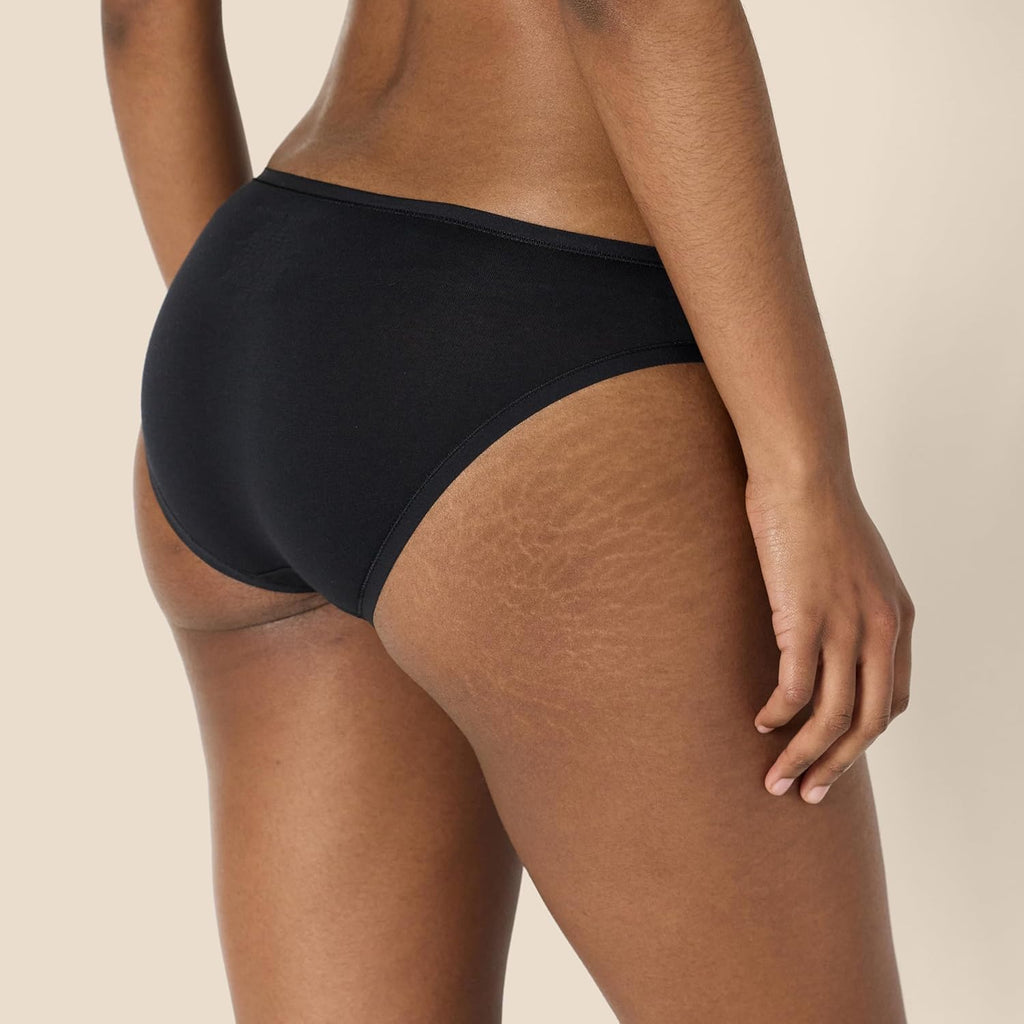 Amazon Essentials Women's Cotton Bikini Brief Underwear (Available in Plus Size), Multipacks