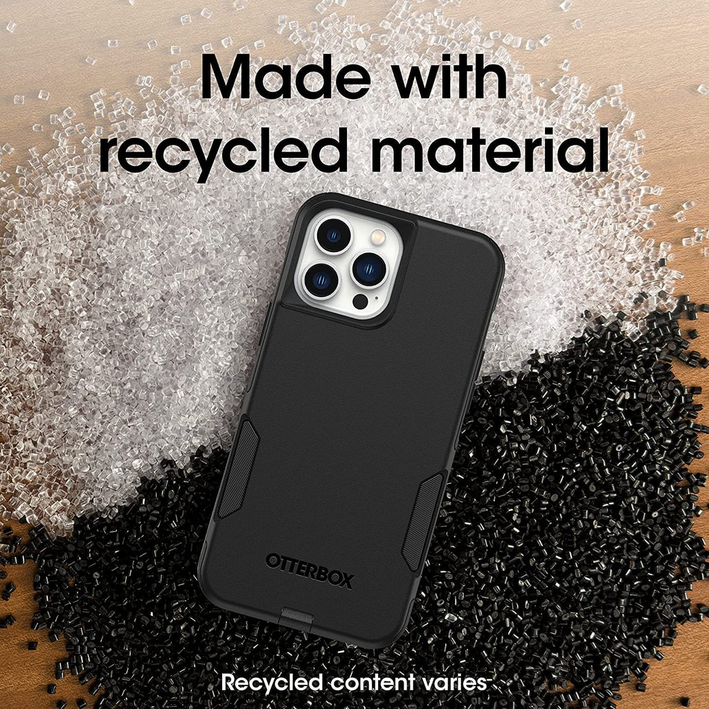 OtterBox iPhone 13 Pro Max & iPhone 12 Pro Max Commuter Series Case - Black, Slim & Tough, Pocket-Friendly, with Port Protection